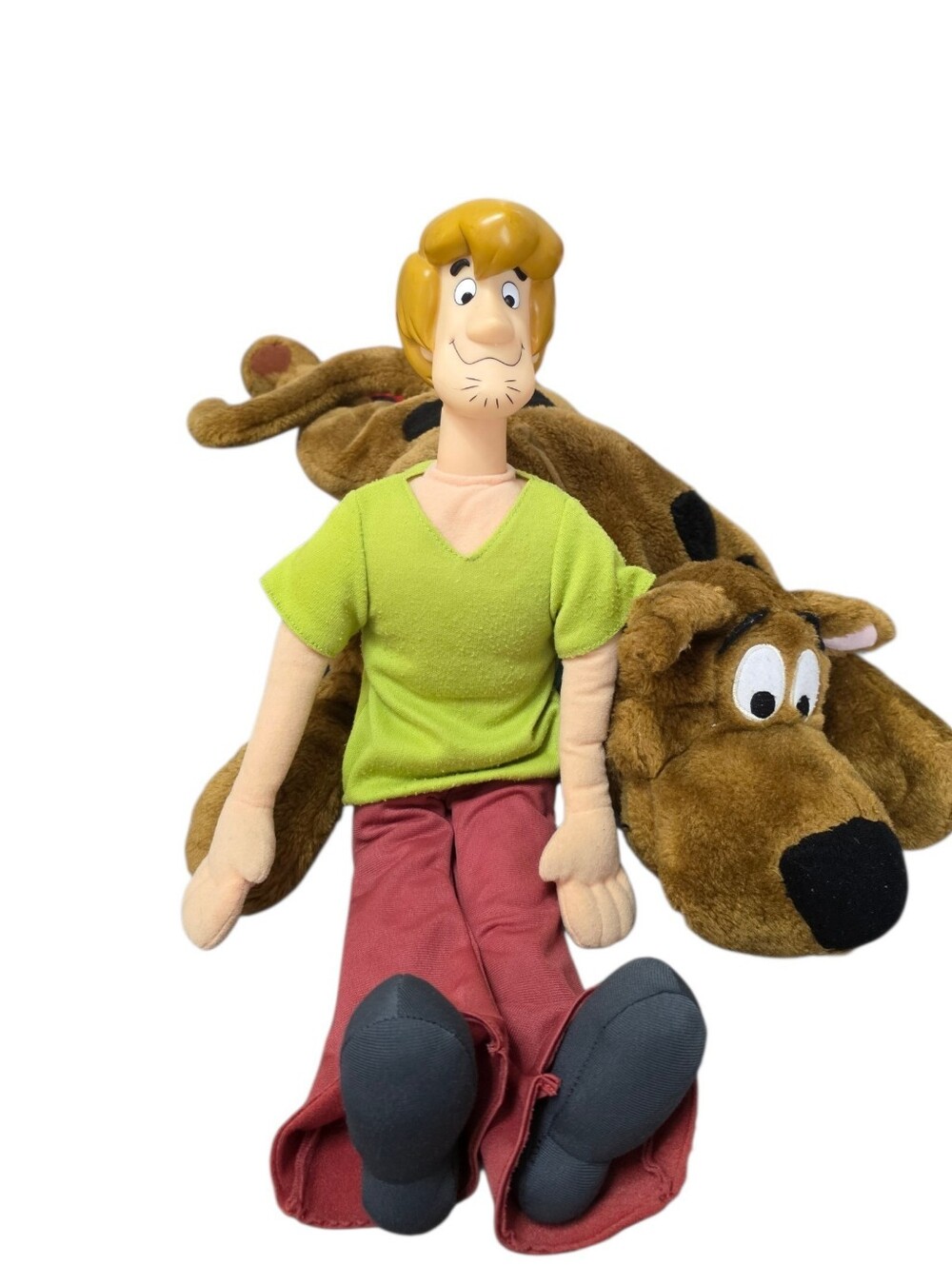 Vintage 2000 Carton Network Scooby Doo & Shaggy Figure Lot.